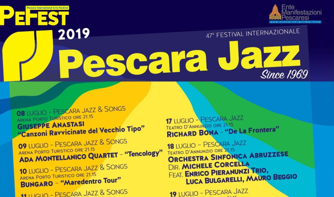 CULTURA, musica. Presentato a Roma il Pescara Jazz 2019. 